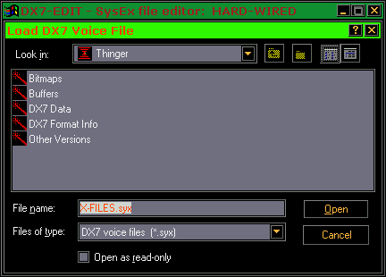 08. Voice Load Dialog